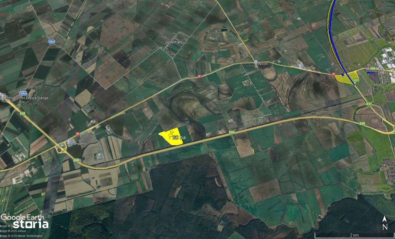 20 ha teren arabil Pecica - Imagine principală: 5/7