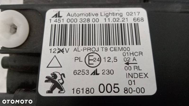 PEUGEOT 308 II T9 lampa przednia prawa prawy przód FULL LED EUROPA IDEALNA - 10