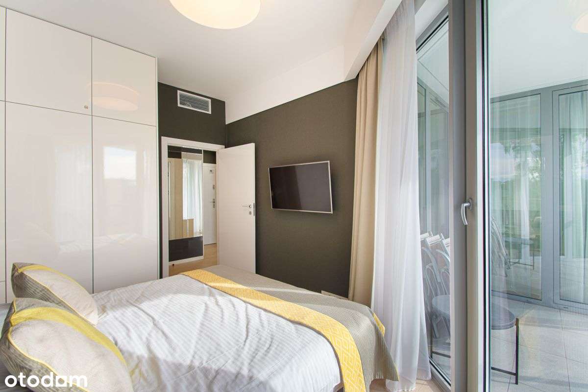 Zachodni apartament | boczny widok na morze | Dune-11