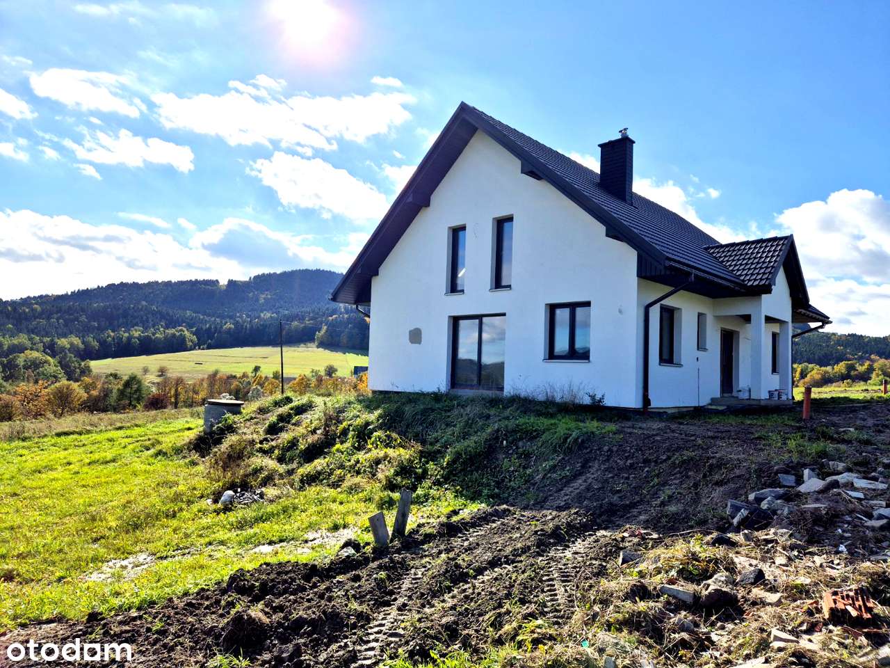 Nowy dom w Beskidzie Wyspowym– 5 sypialni, piękne widoki, bez prowizji-16