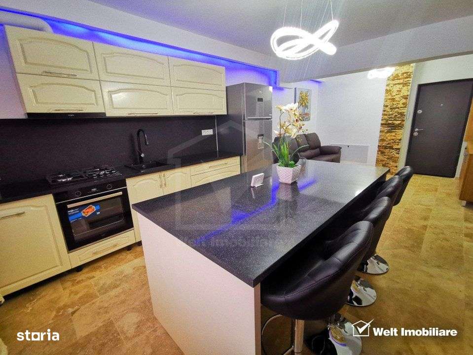 Apartament 3 camere, finisat, mobilat si utilat de lux, Baciu - Imagine principală: 1/18