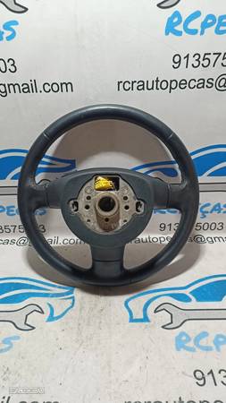 VOLANTE GUIADOR COMPLETO VW VOLKSWAGEN GOLF V 5 MK5 1K0419091AE 1K0419091 PELE AIRBAG COMANDOS MULTIFUNÇÕES CONTROLO - 5