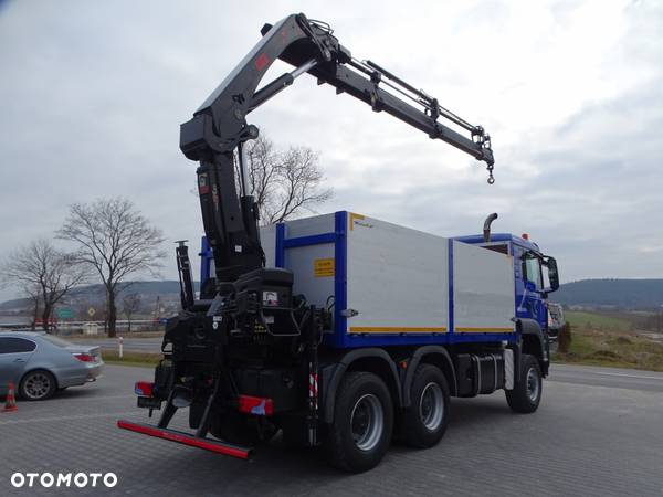 MAN TGS 26.440 / 6X6 / SKRZYNIOWY - 4,55 M + HDS 211 - 10,3 M / PILOT / MANUAL / Z NIEMIEC / - 4