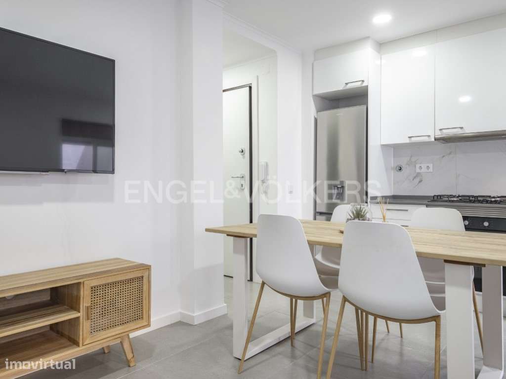 Apartamento T1 Remodelado na Baixa da Banheira - Grande imagem: 5/25