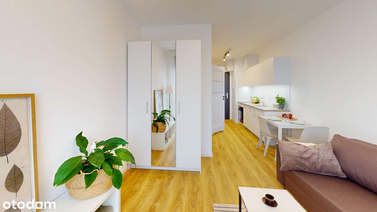 Kawalerka z balkonem - umeblowana - PIERWSZY MIESIĄC GRATIS! - Pełny obrazek: 5/5