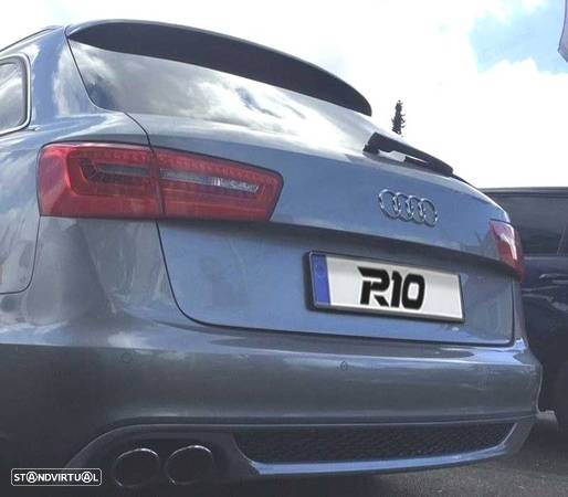 DIFUSOR SPOILER PARA AUDI A6 C7 AVANT 11- LOOK S-LINE - 6