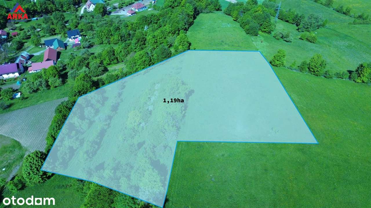 2,62 ha gruntów rolnych | Stróża | tylko 900 zł/ar-5