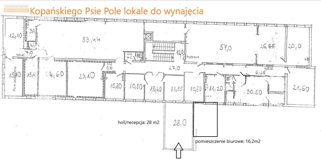 TANIO Lokale biurowe , blisko A8 i węzeł Długołęk