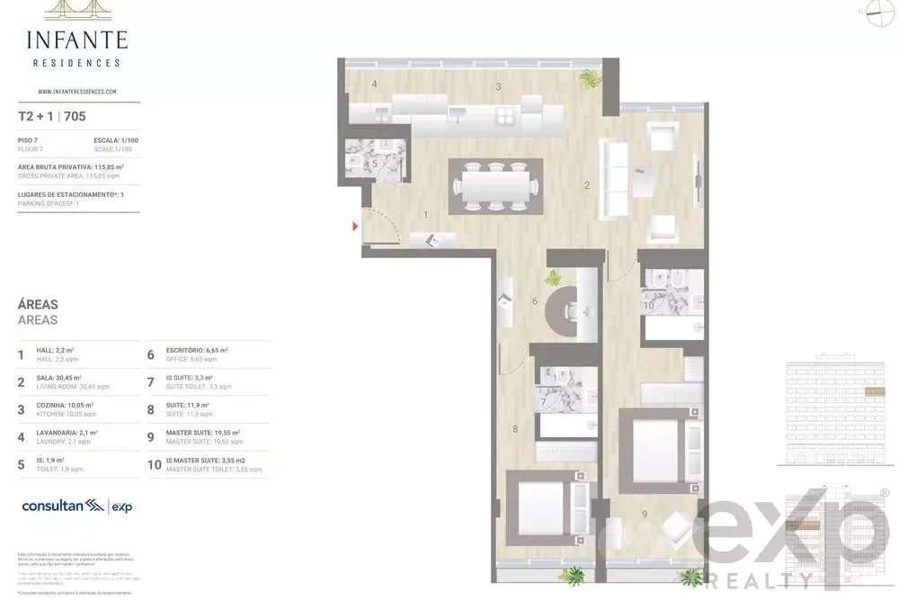 Apartamento T2+1 situado na Estrela, Lisboa-14