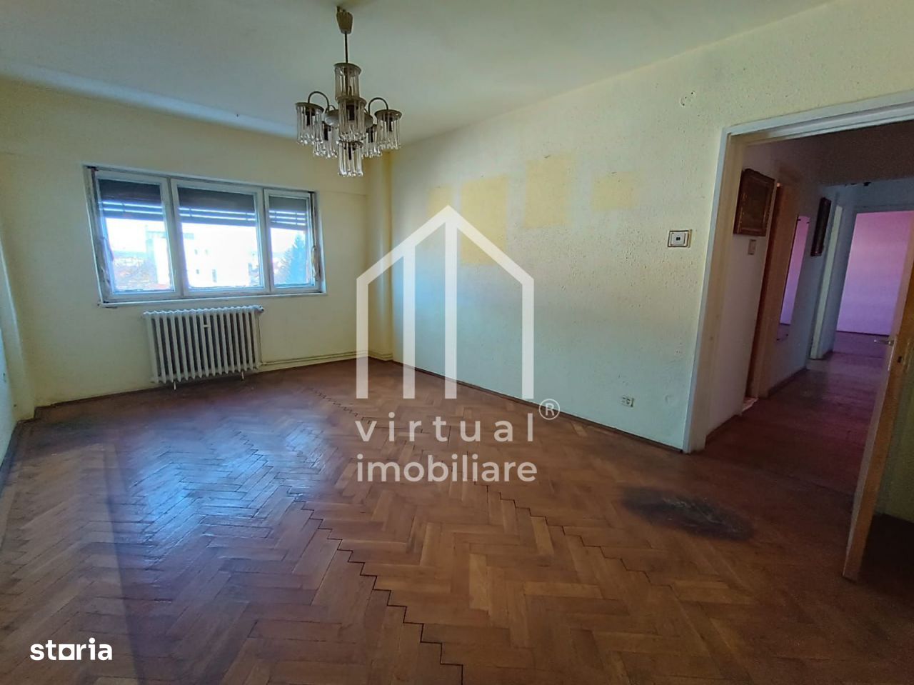 Apartament cu 3 cam decomandat- Calea Dumbravii- 2 bai, logie, pivnita