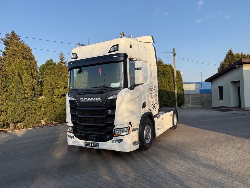 Scania  r  520, v 8, klima postojowa, 2019