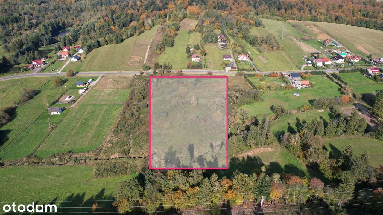 Uherce Mineralne działka na sprzedaż - Pełny obrazek: 3/5