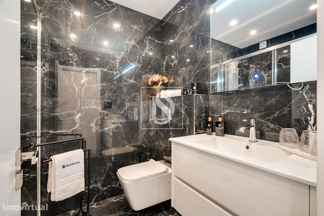 Apartamento T1, Totalmente Renovado, em Aver-o-Mar-9