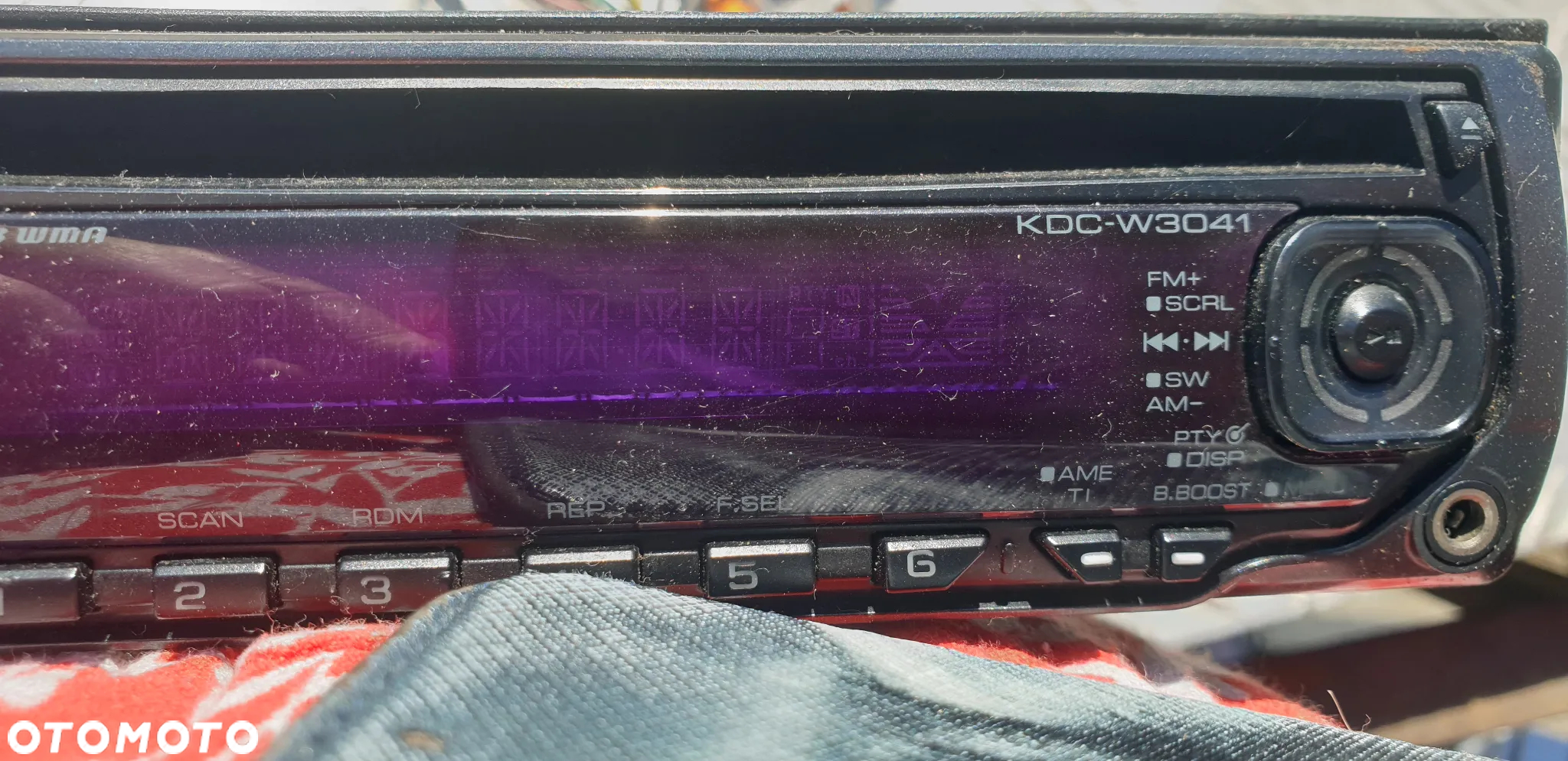 radioodtwarzacz radio cd mp3 aux kenwood KDC-W3041A - 2