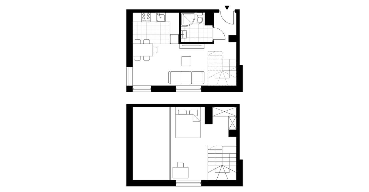 2-pokojowe mieszkanie 46m2 Bezpośrednio - Pełny obrazek: 3/8