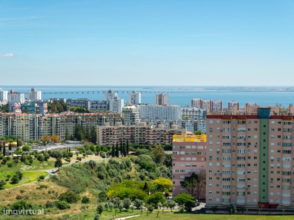 T3 Exclusivo no Areeiro com Vista Panorâmica sobre o Tejo e cidade - Grande imagem: 1/30