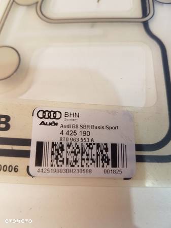 CZUJNIK FOTELA WAGI AUDI A4 B8 A5 8T0963553A - 5