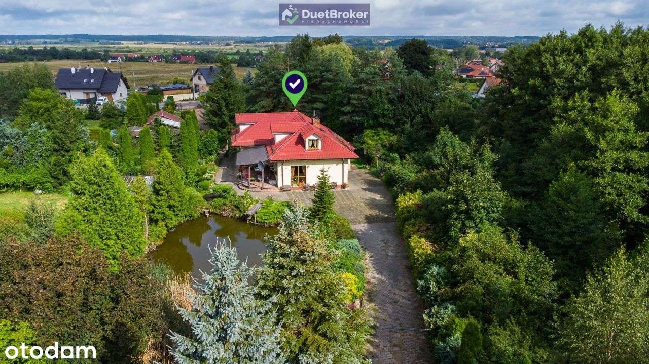 Giedajty-180m² domu-ok. 3880m² działki-staw-garaż-1