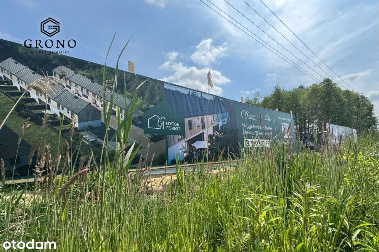 Szeregówka przy lesie, 4 pokoje + kominek!-9