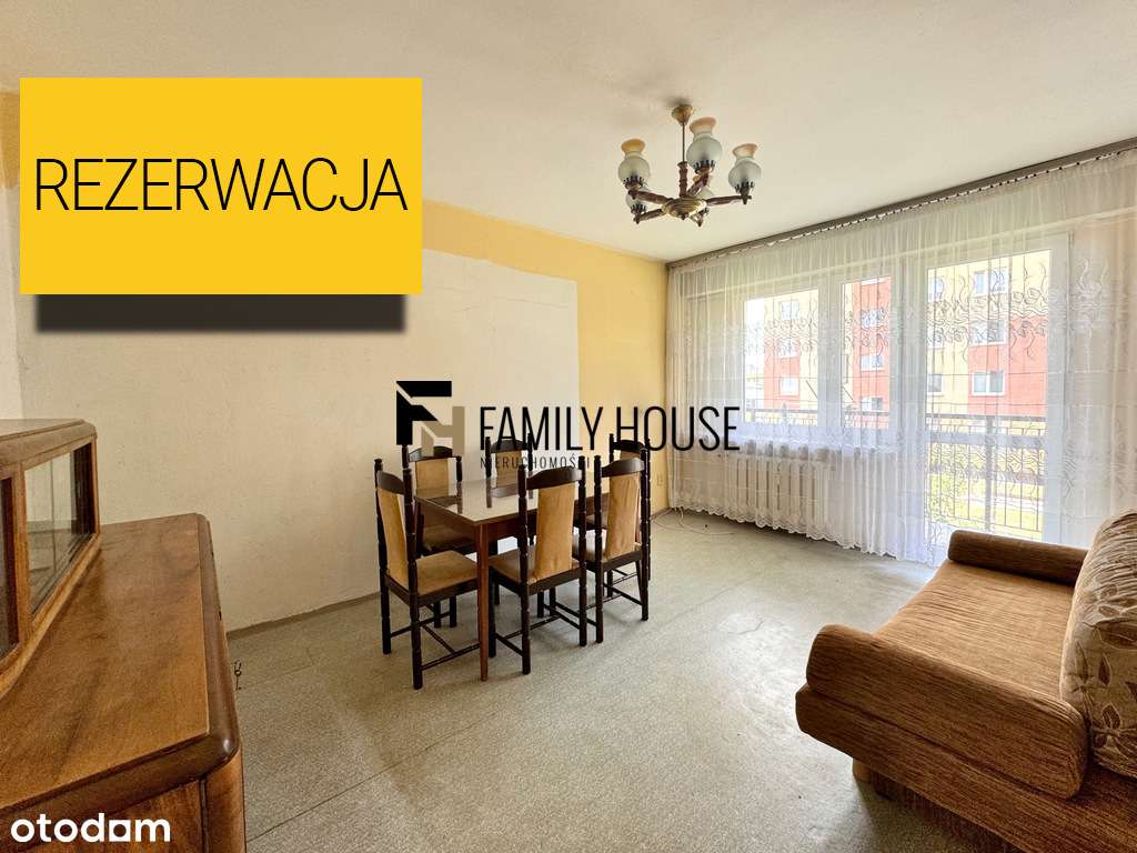 Mieszkanie z potencjałem 2 pok/ 1 piętro, balkon. - Pełny obrazek: 2/10