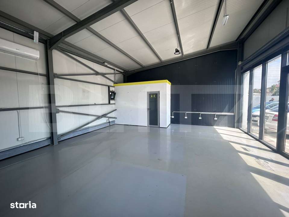 Spatiu birouri 215 mp, vitrina 15 m, cartier Romanesti, zona Rompetrol - Imagine principală: 2/5