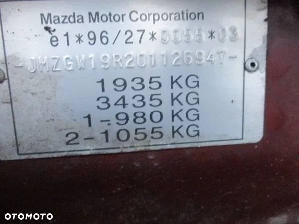 Mazda 626 V (GF) 2.0 DITD 90KM 97-00 silnik goły słupek RF3F - 8