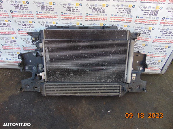 trager renault Scenic 3 1.6dci radiatoare apa clima intercooler ventilator radiator - 2