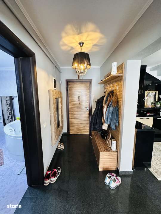 Duplex 3 camere, mobilat utilat utra-lux, 147 mp, Rosu, Militari Resid-7