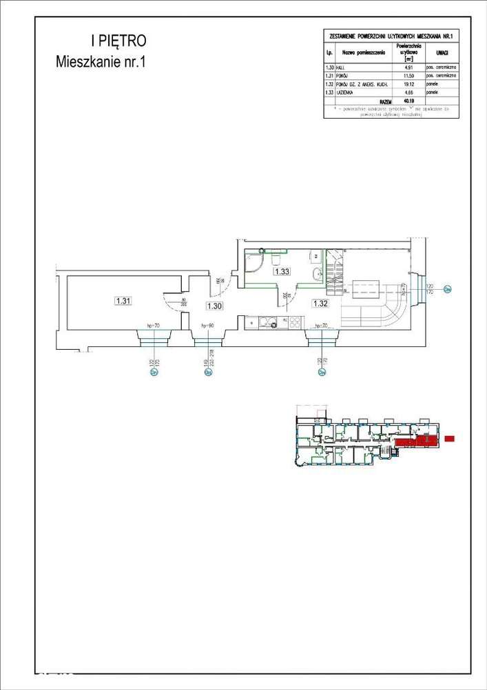 40,19m2, nowe, 2 pokoje, 5 km od Karpacza - Pełny obrazek: 2/15