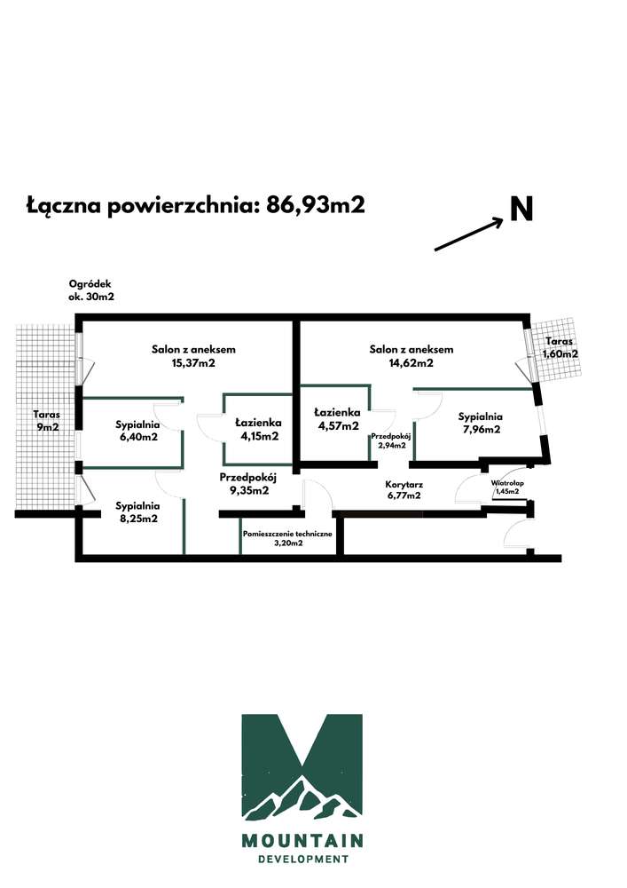 Bez Prowizji M5/ Nowe osiedle/ Blisko do centrum/ Dobra komunikacja-1