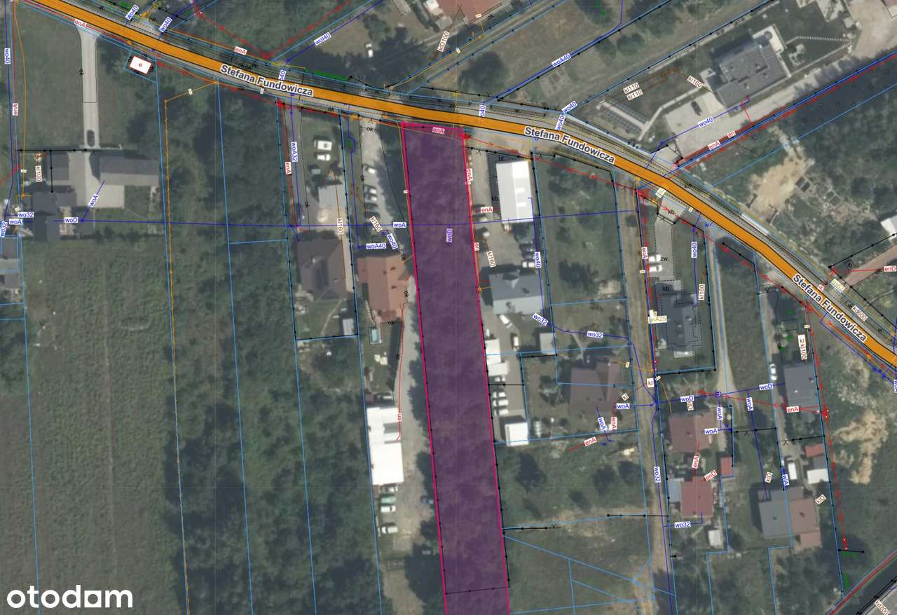 Działka budowlana 4457,69 m² | Radom, ul. Fundowicza-3