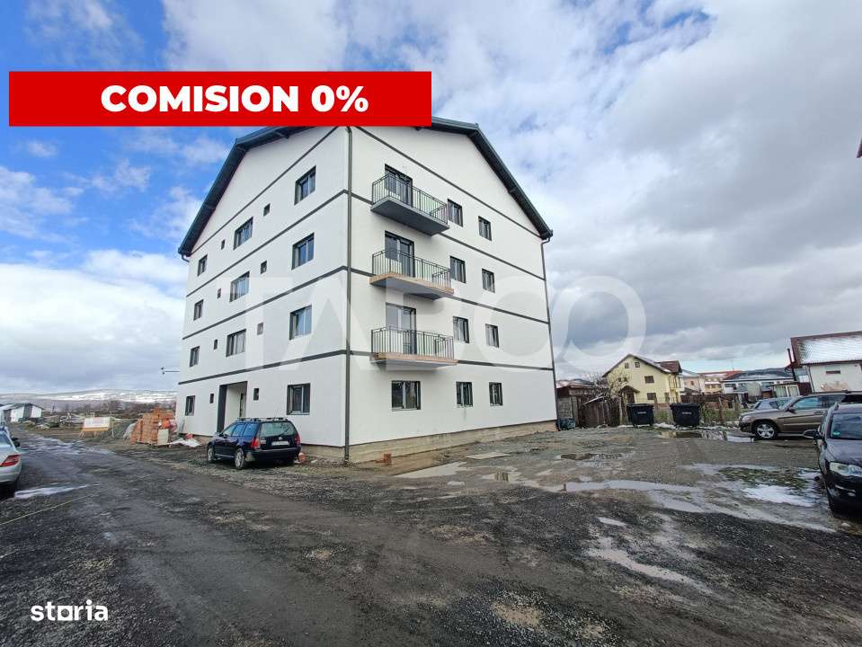 Apartament 2 camere 57 mp utili cu balcon - etaj 1 - cu loc de parcare - Imagine principală: 1/9