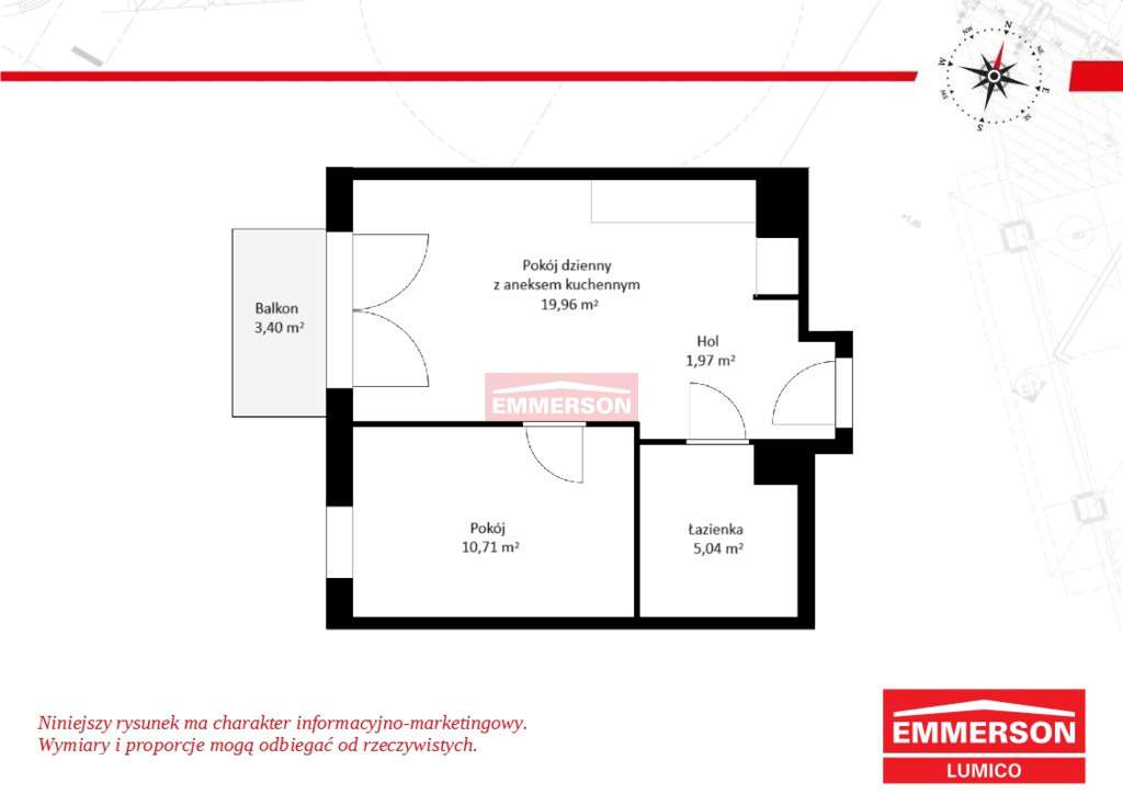 2-pokoje, Podgórze, Rondo Matecznego - Pełny obrazek: 4/4