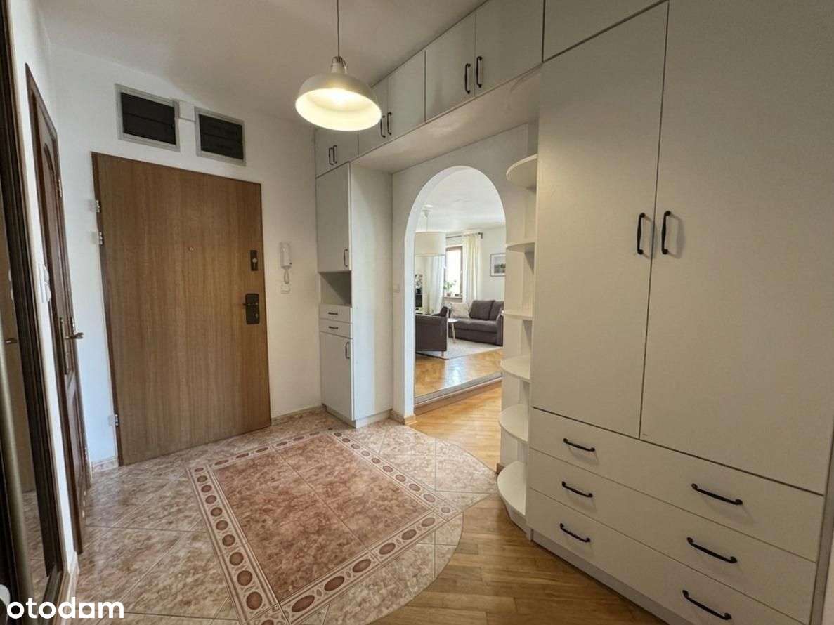 Saska Kępa | 78 m² | Narożne 3 pokoje | Balkon | G-3
