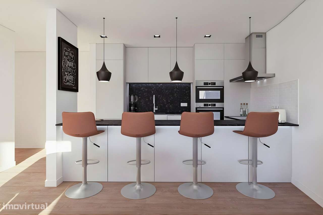 Apartamento T1 de qualidade superior, situado a 5 minutos da praia-6