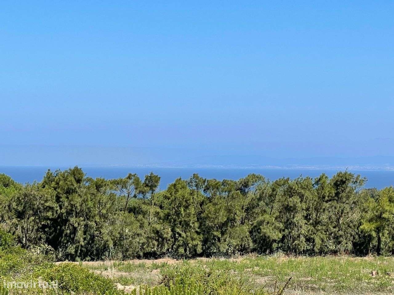 Lote de 25410m2 vista deslumbrante mar praia da Foz Meco Sesimbra - Grande imagem: 2/7