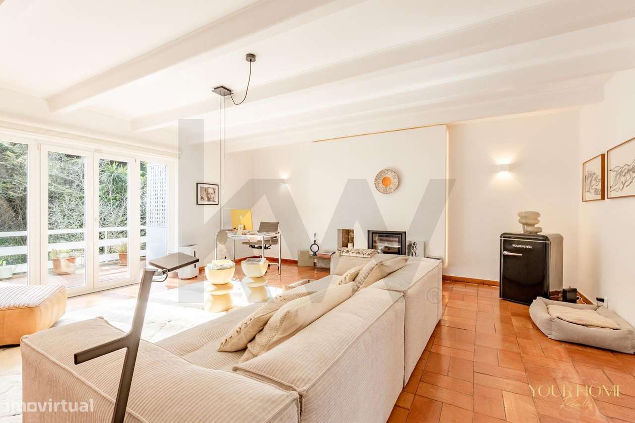 Cascais - Moradia t4 com jardim e envolvência verde a minutos a pé do - Grande imagem: 5/47