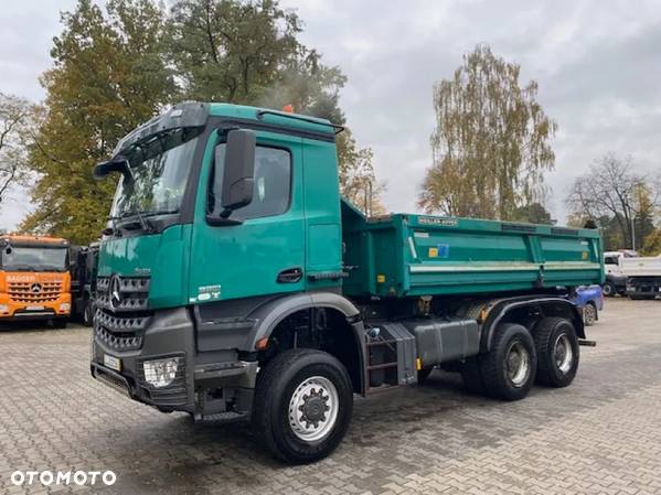 Mercedes-Benz AROCS 3351 6X6 Euro 6 WYWROTKA 3-stronna MEILLER BORDMATIK - 1