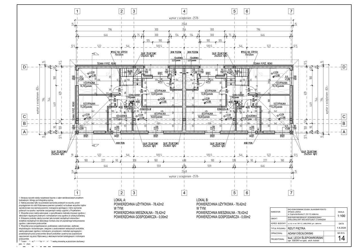Dom Dwulokalowy na granicy Warszawa/Jabłonna - Pełny obrazek: 5/5