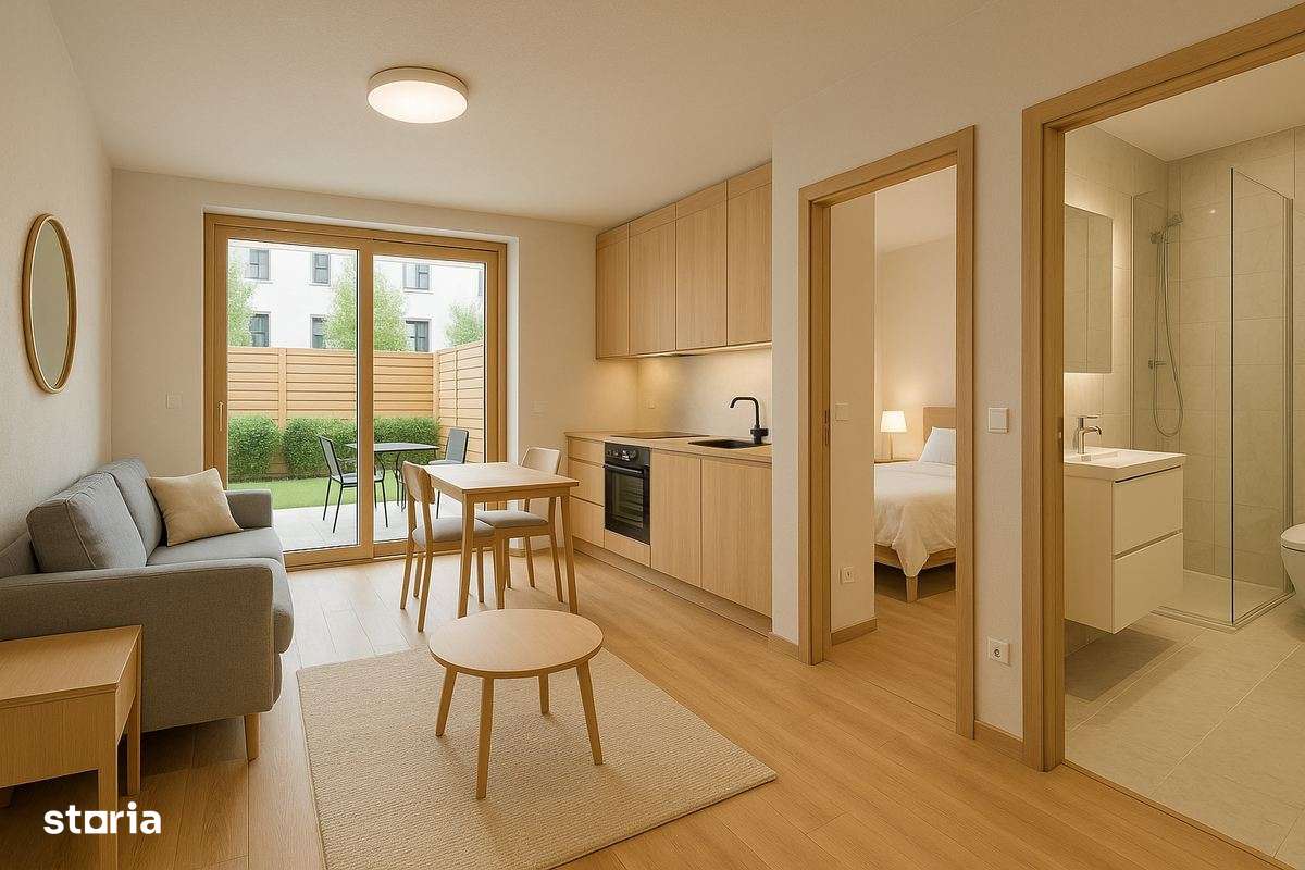 Apartament cu 2 camere și terasă de 6.11 m², în Mangalia-800m de plajă-6