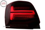 Stopuri Full LED VW POLO 6R 6C 61 (2011-2017) Semnal Dinamic Led Vento Look- livrare gratuita - 7