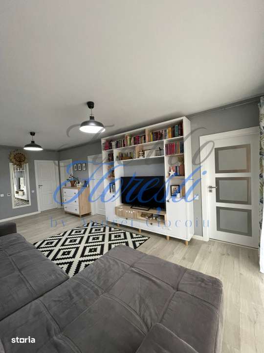 Apartament cu 3 camere si 2 bai 74.2 mp + terasa de 9 mp + boxa in Bun - Imagine principală: 3/18