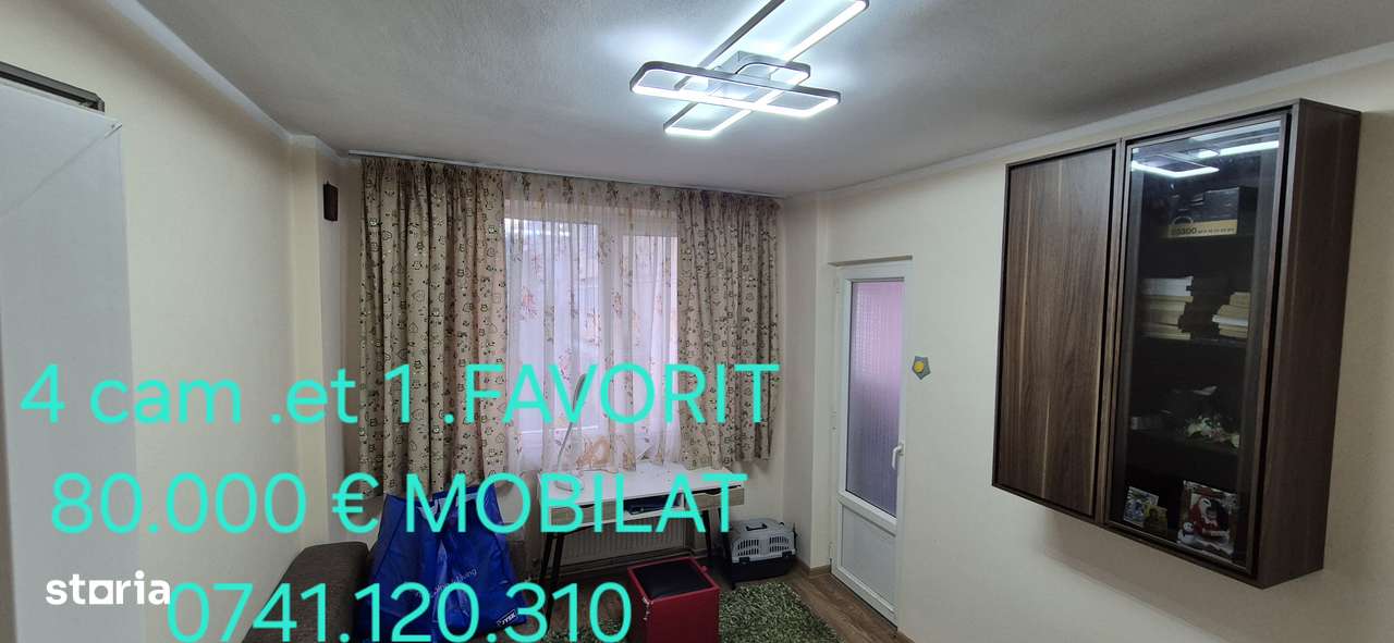 4 Camere la etajul 1 in Favorit-5