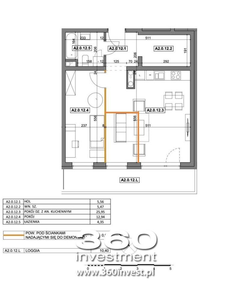 54,88m2 odbiór w lipcu 2024r. 2-3pok