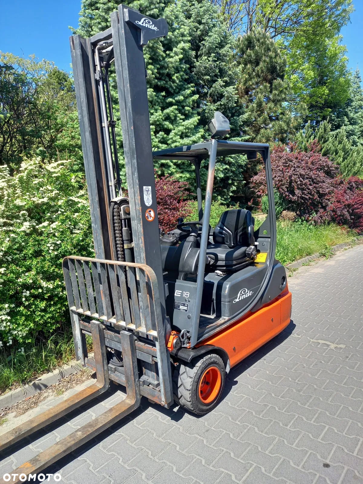 Linde E16 E18, 2003 r., Triplex 6,5m, 3250 mth!!! - 3