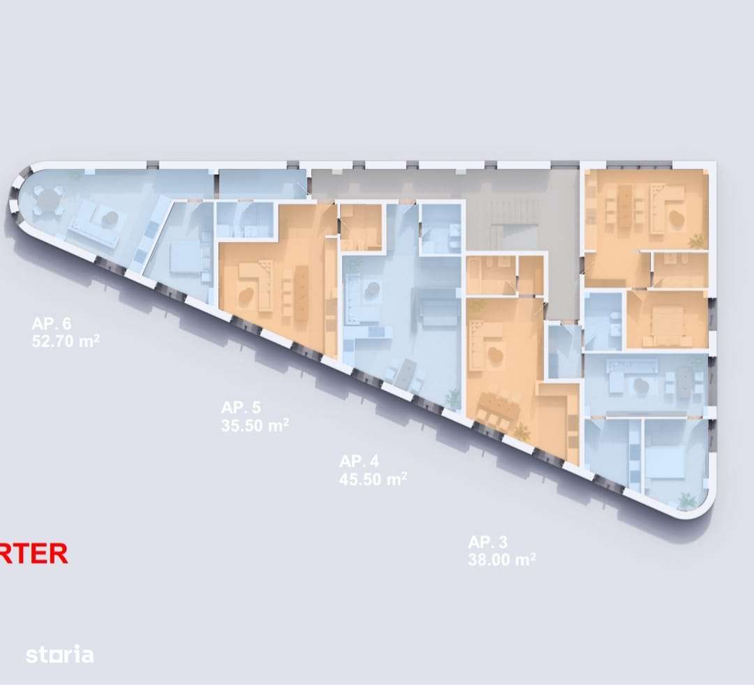 Apartament 1 camere Visani 45000 euro - Imagine principală: 3/8