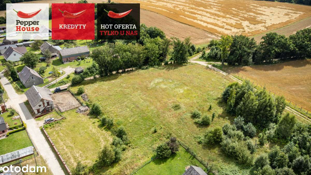 Działka budowlana Mechowo - media w drodze - Pełny obrazek: 4/5