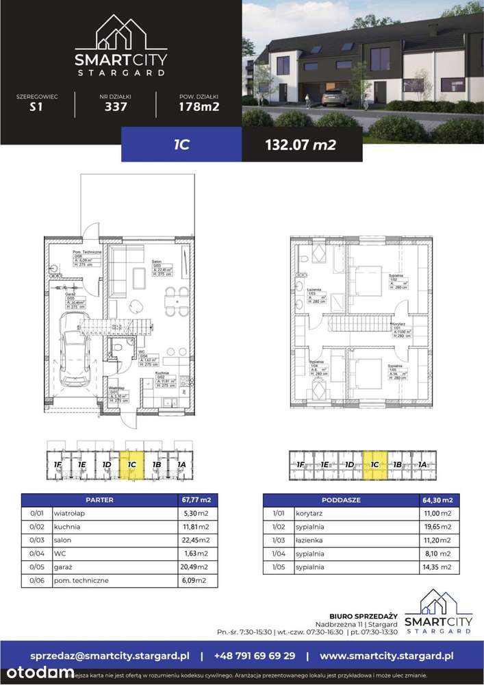 4-pokojowy dom 132m2 Bezpośrednio - Pełny obrazek: 2/7