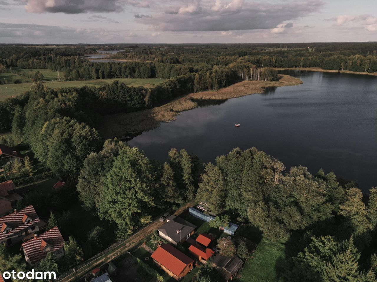 Działka z linią brzegową Jeziora Nowe Kiełbonki !