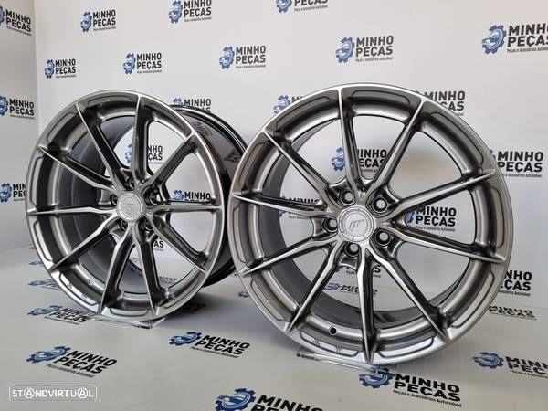 Jantes Japan Racing (JR37) em 18 (5x120) Hyper Black - 3